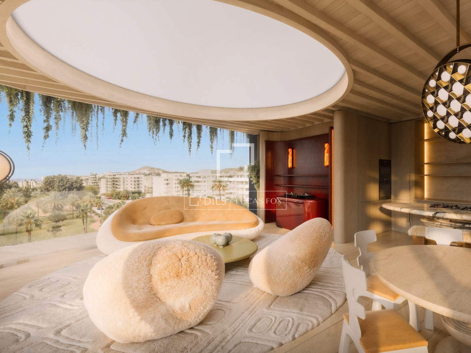 1 bedroom Apartment for sale in Ibiza / Eivissa town with pool garage - € 1,498,094 (Ref: 9832719)