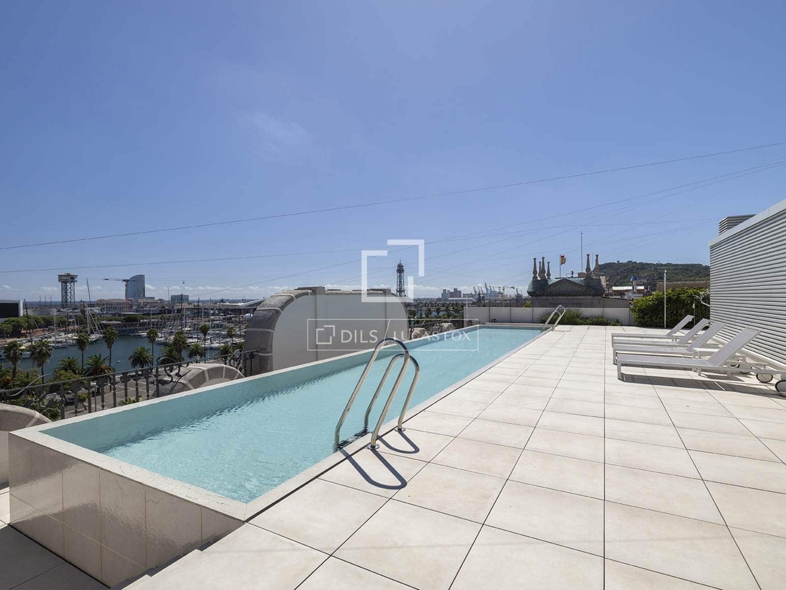 Apartment for rent in Barcelona city with pool - € 6,500 (Ref: 9832853)