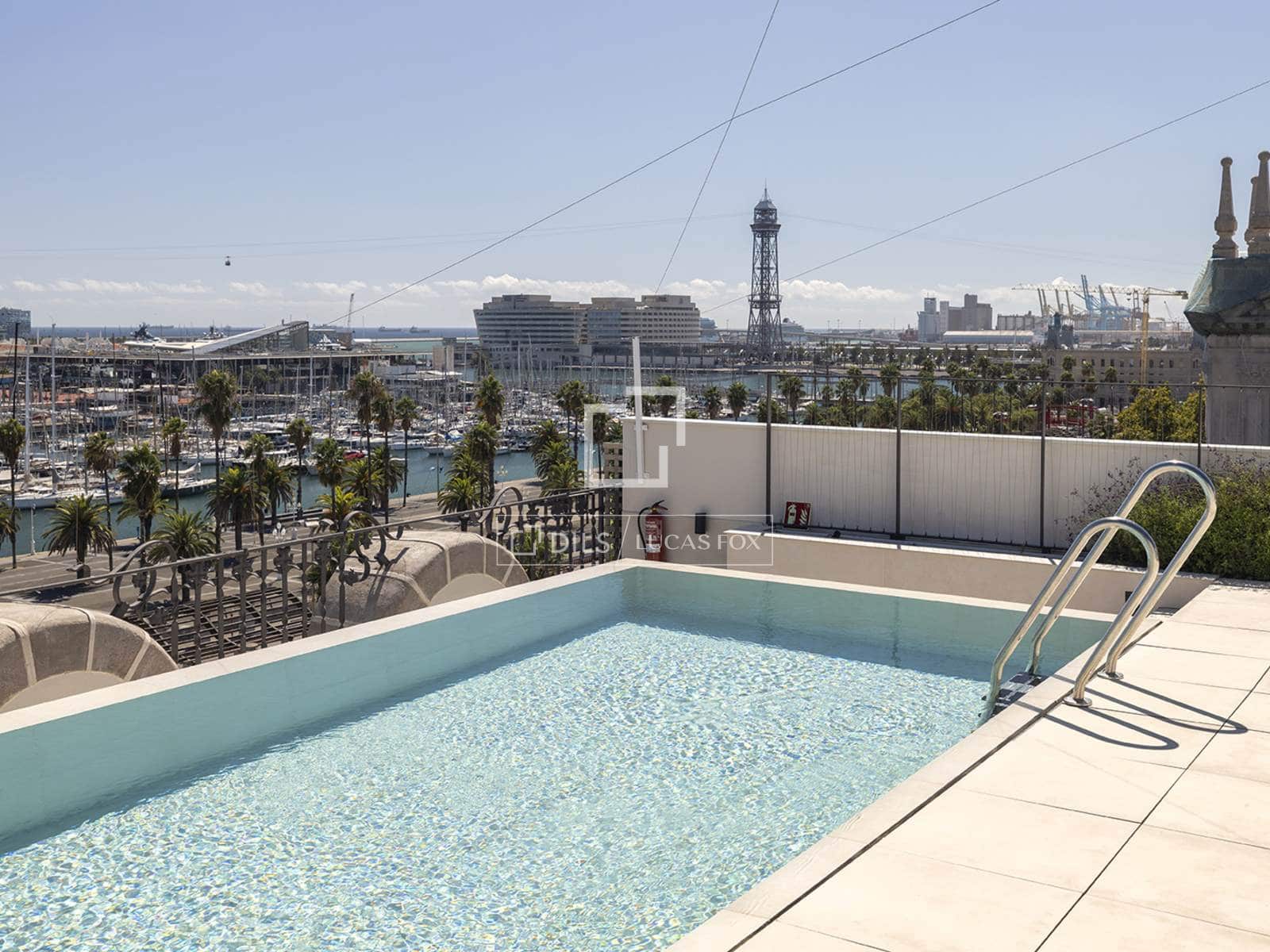 Apartment for rent in Barcelona city with pool - € 6,500 (Ref: 9832853)