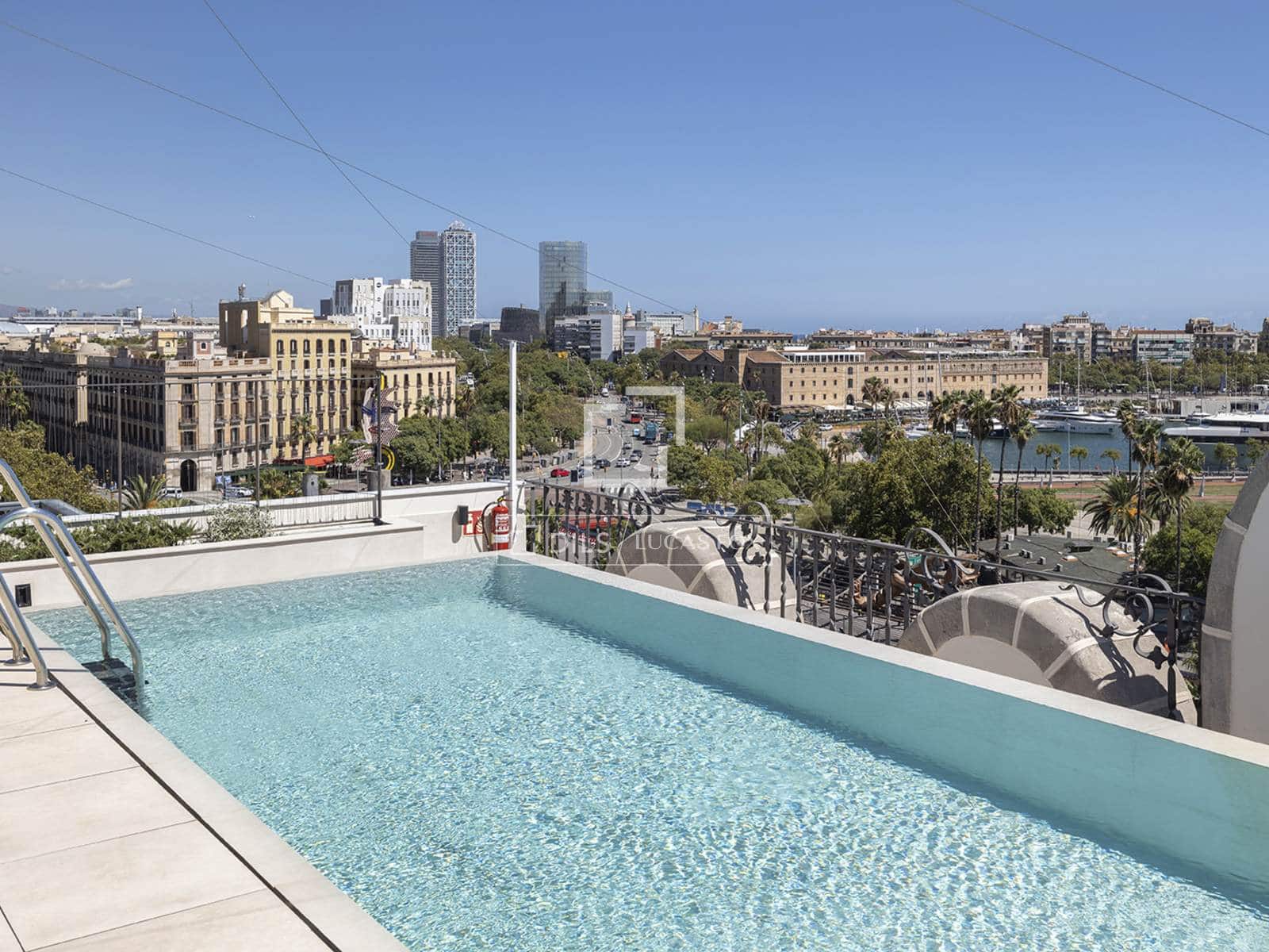 Apartment for rent in Barcelona city with pool - € 6,500 (Ref: 9832853)