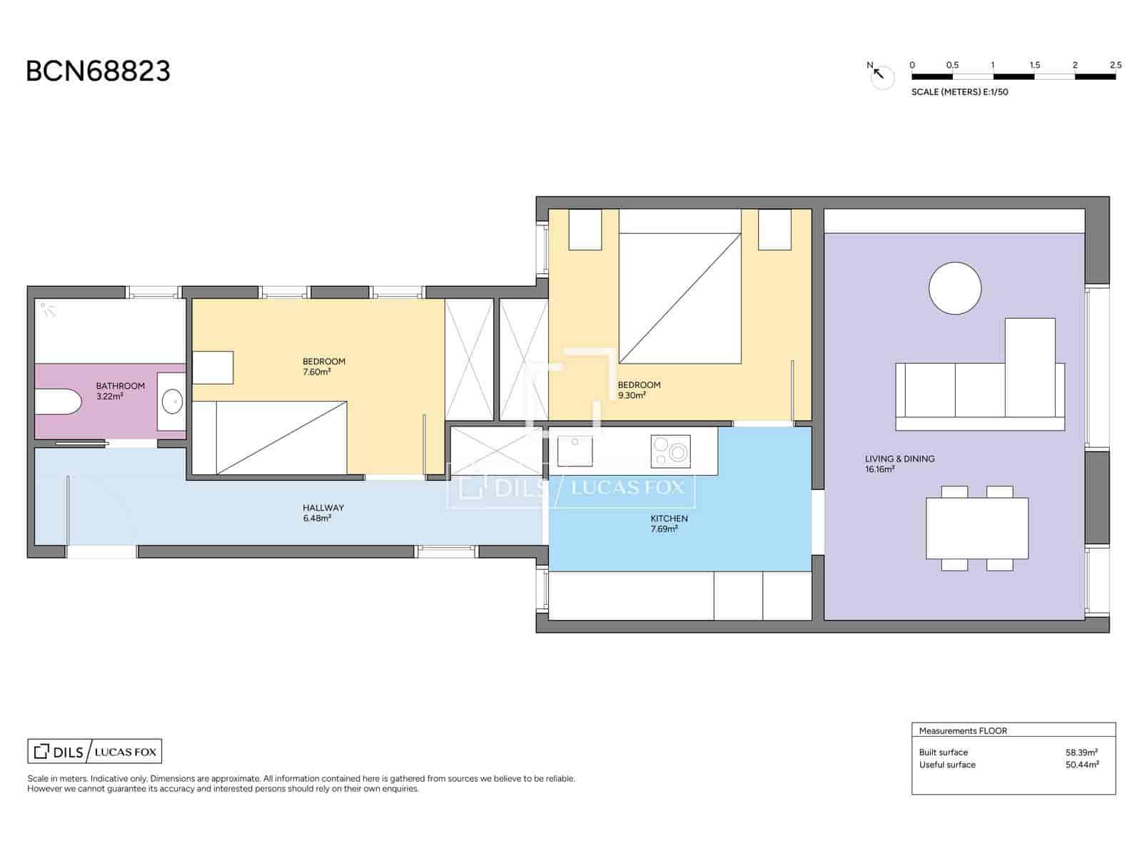 2 sypialnia Apartament na sprzedaż w Miasto Barcelona - 370 000 € (Ref: 9833010)