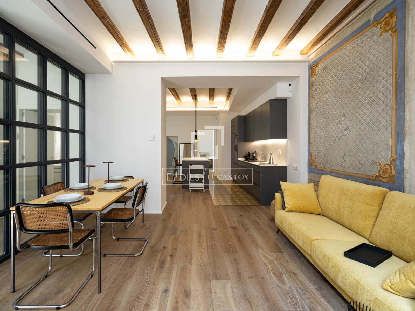 2 slaapkamer Appartement te huur in Barcelona stad met zwembad - € 3.900 (Ref: 9834215)