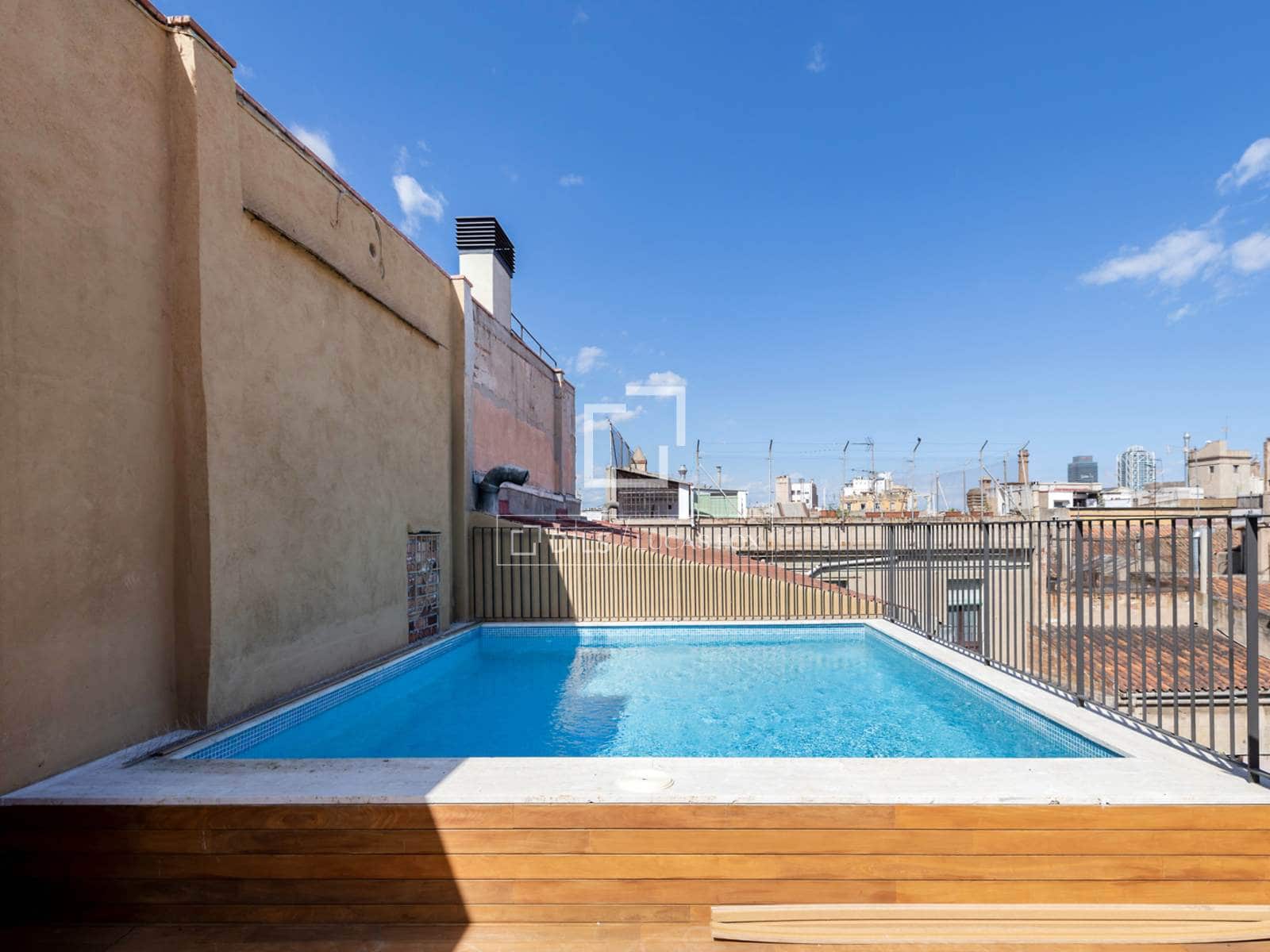 2 slaapkamer Appartement te huur in Barcelona stad met zwembad - € 3.900 (Ref: 9834215)