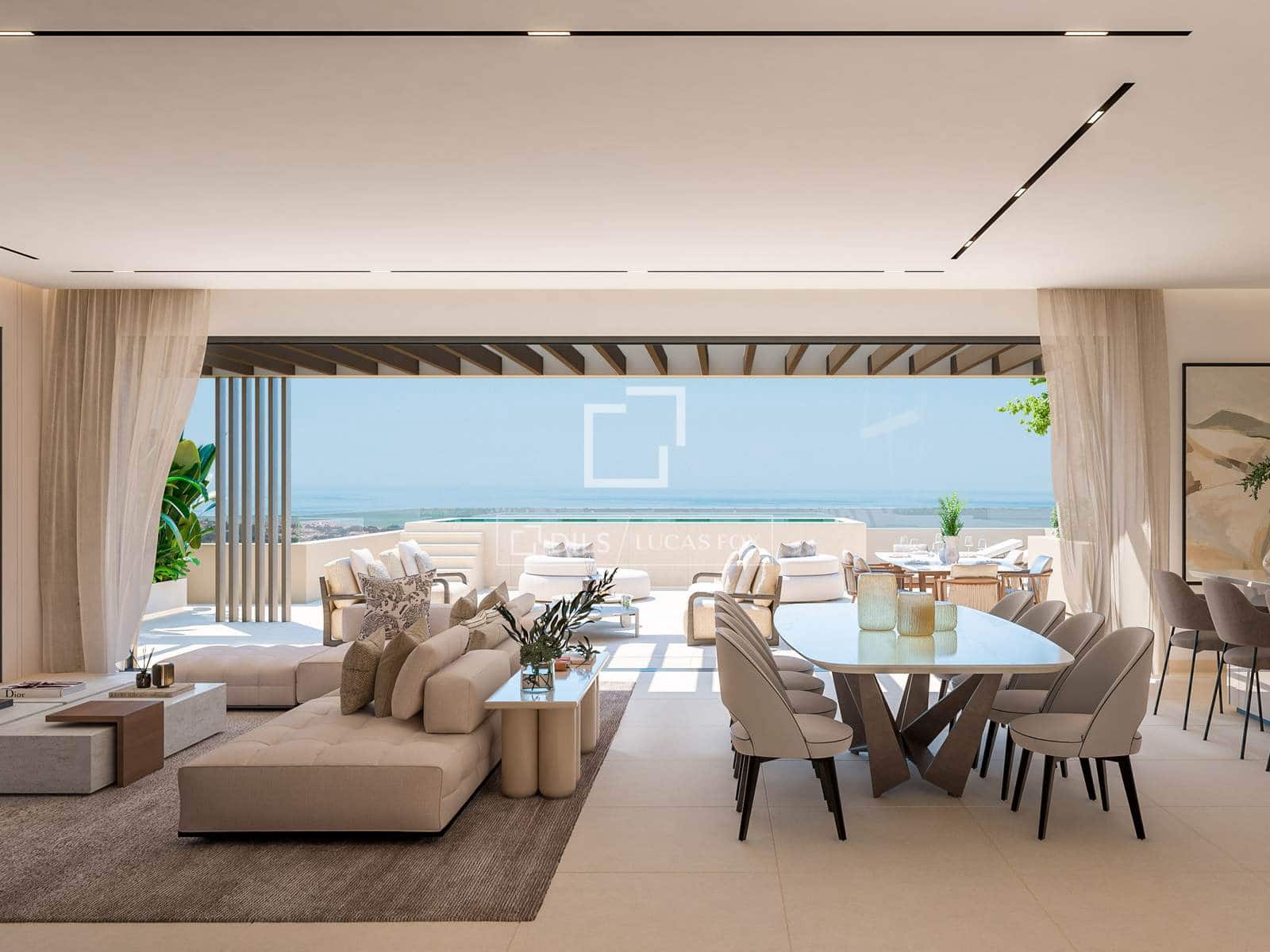 4 bedroom Penthouse for sale in Benahavis with pool garage - € 2,900,000 (Ref: 9834219)