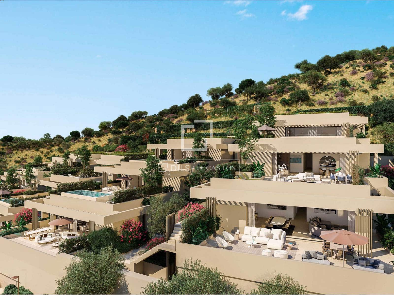 4 bedroom Penthouse for sale in Benahavis with pool garage - € 2,900,000 (Ref: 9834219)