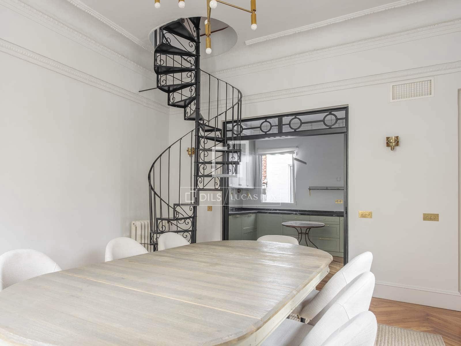 4 soveværelse Penthouse til leje i Madrid by - € 14.500 (Ref: 9834649)