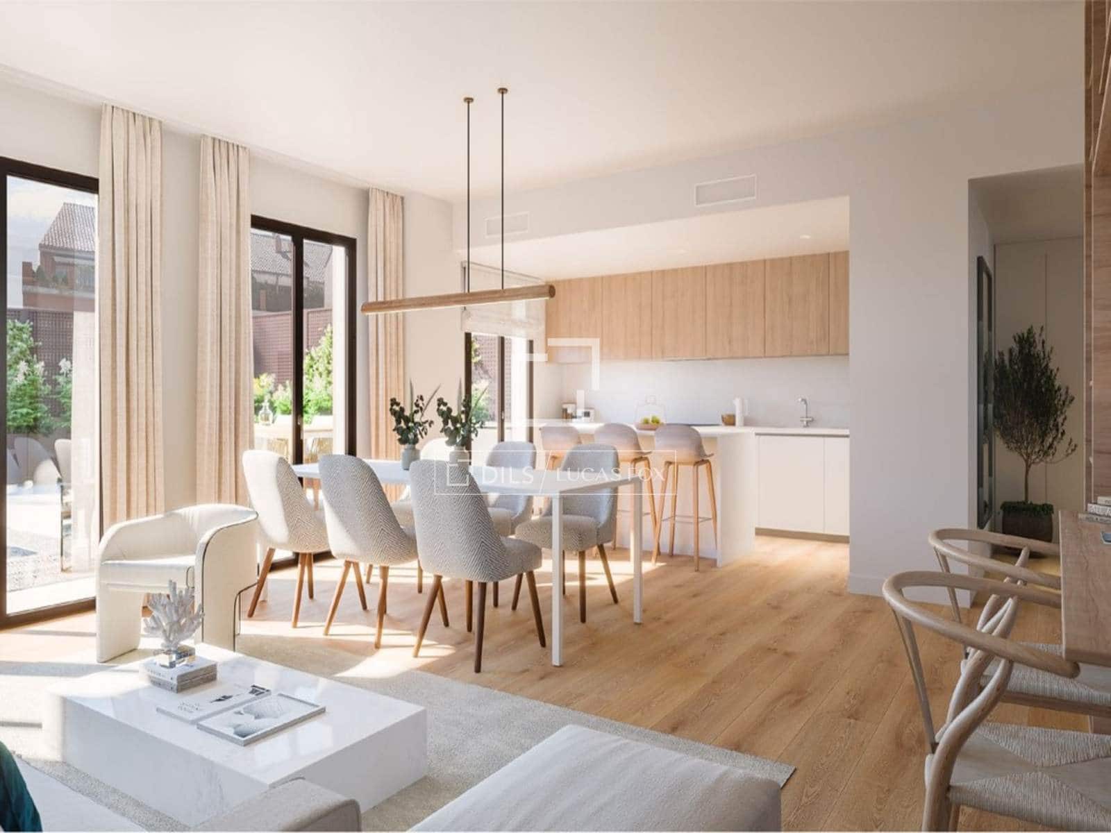 3 quarto Penthouse para venda em Valencia cidade com piscina garagem - 1 150 000 € (Ref: 9838374)