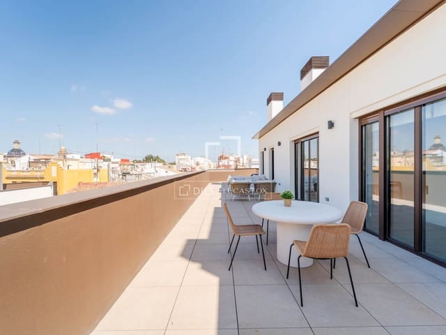 3 sovrum Takvåning till salu i Valencia stad med pool garage - 1 150 000 € (Ref: 9838374)