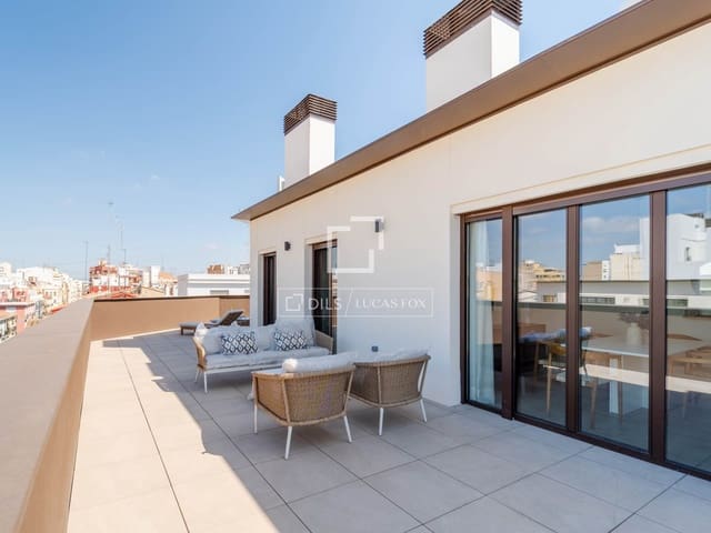 3 sovrum Takvåning till salu i Valencia stad med pool garage - 1 150 000 € (Ref: 9838374)