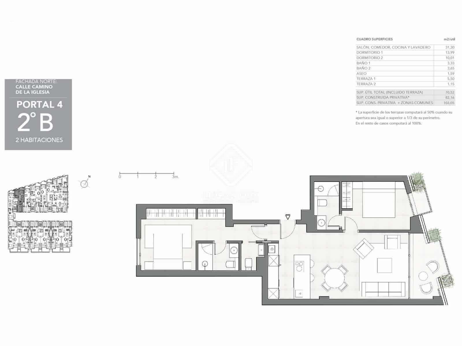 2 bedroom Apartment for sale in Santa Eulalia / Santa Eularia - € 710,000 (Ref: 9838504)