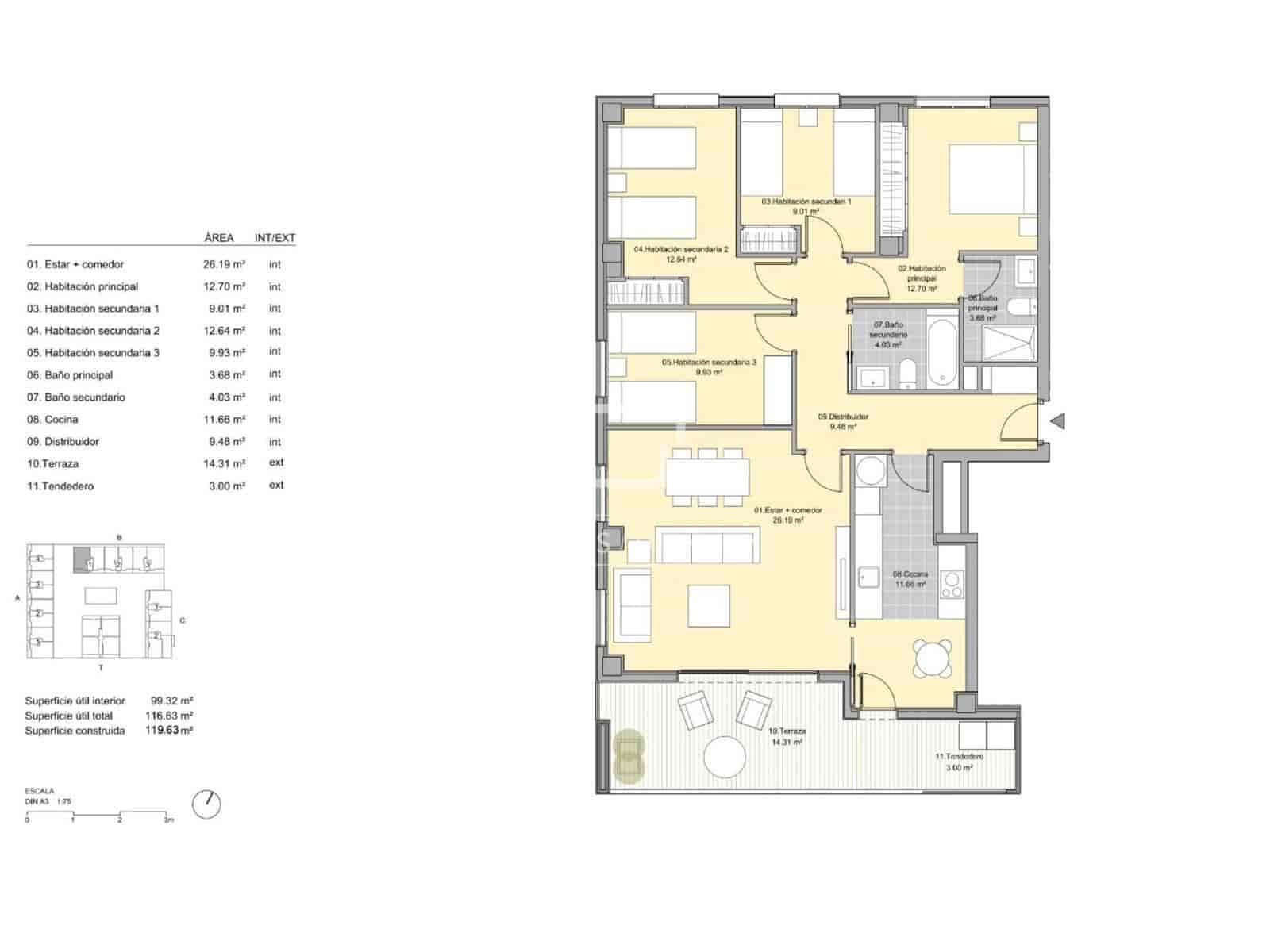 4 bedroom Apartment for sale in Sant Just Desvern with pool garage - € 850,000 (Ref: 9838507)
