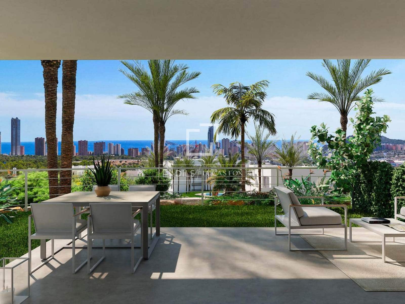 2 bedroom Apartment for sale in Finestrat with pool garage - € 389,000 (Ref: 9838630)