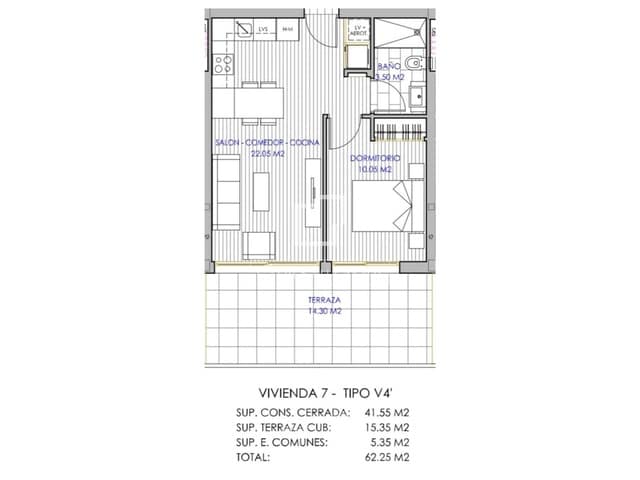 1 Zimmer Apartment zu verkaufen in Finestrat mit Pool Garage - 279.000 € (Ref: 9838631)