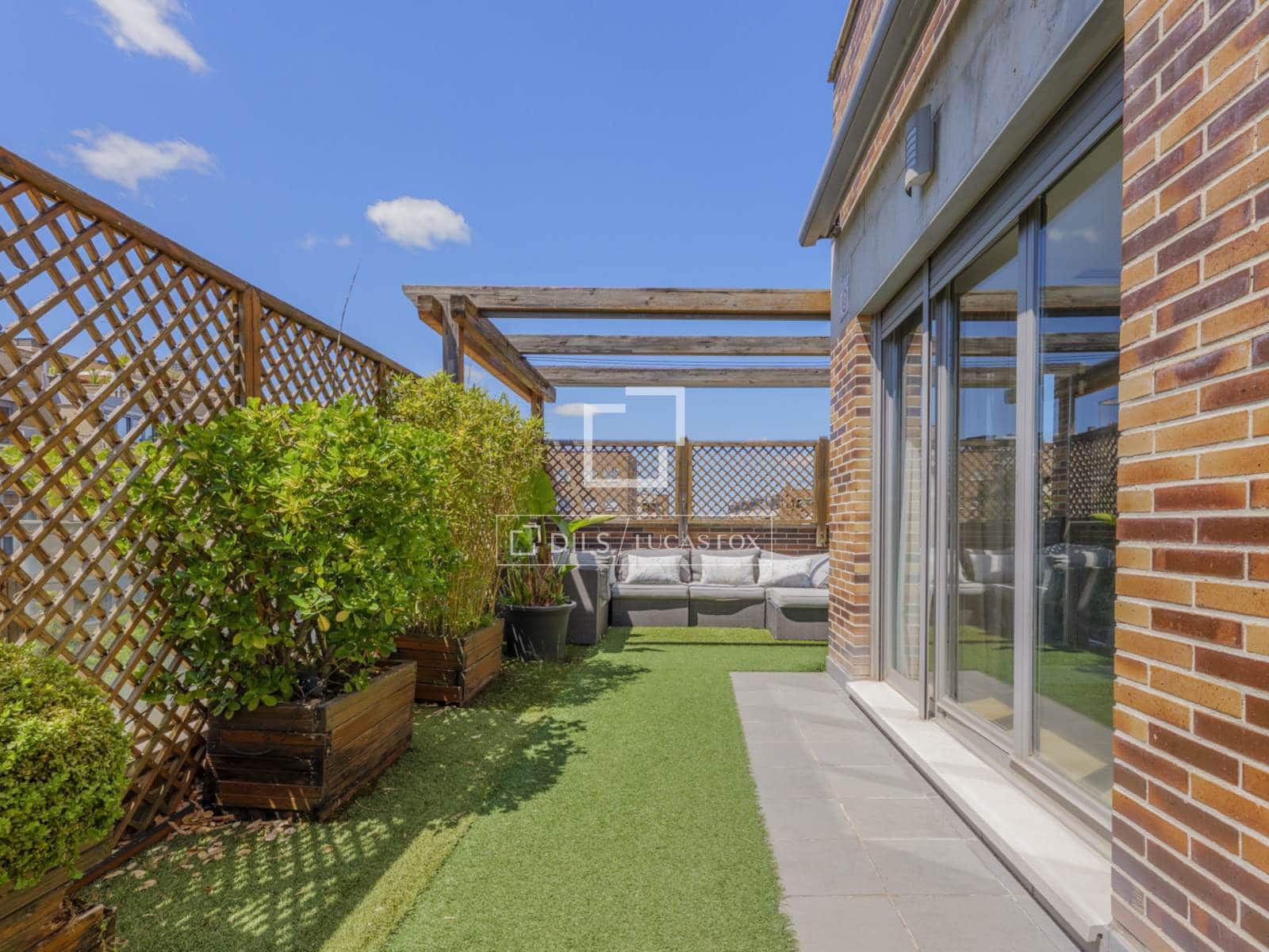 5 Zimmer Penthouse zu verkaufen in Madrid Stadt mit Pool Garage - 1.860.000 € (Ref: 9839826)