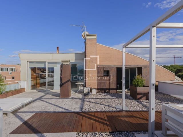 5 chambre Penthouse à vendre à Madrid ville avec piscine garage - 1 850 000 € (Ref: 9840654)