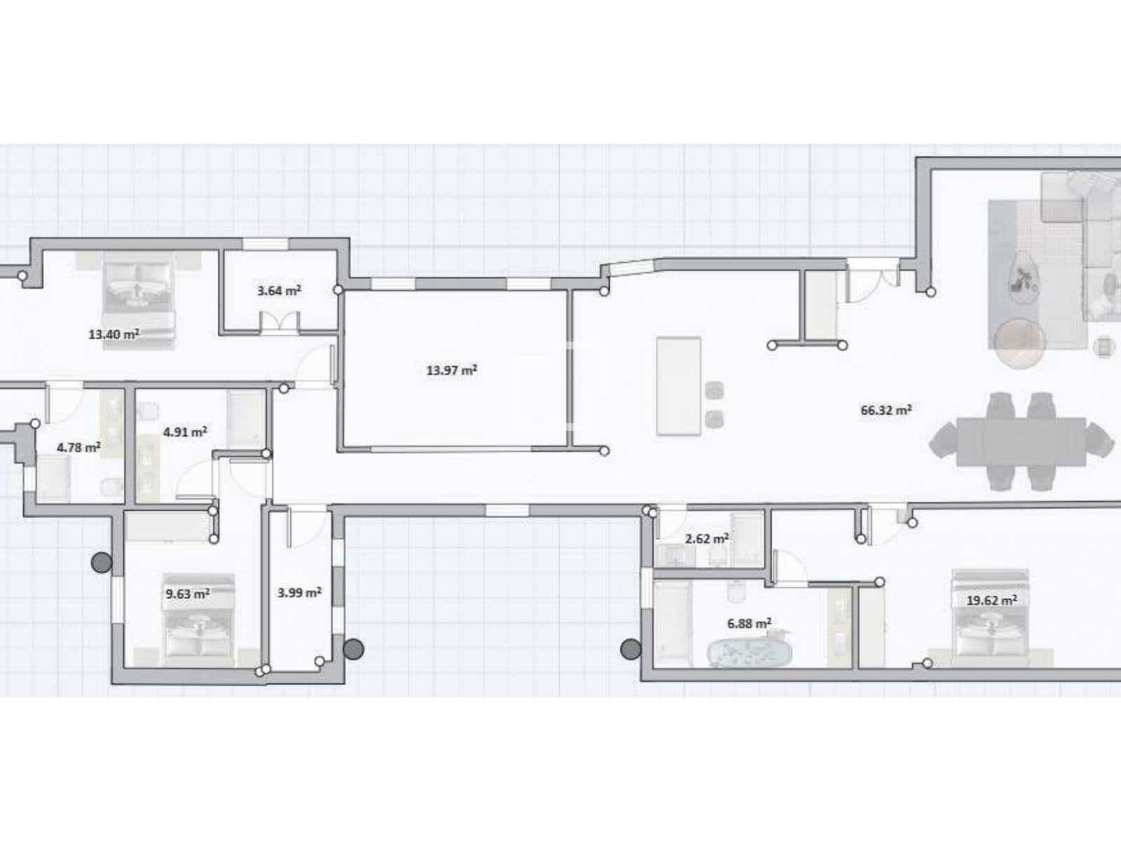 4 bedroom Apartment for sale in Valencia city - € 1,200,000 (Ref: 9841540)