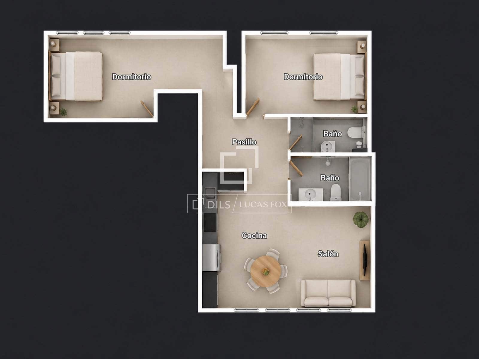 2 soverom Leilighet til salgs i Alicante by - € 380 000 (Ref: 9843870)