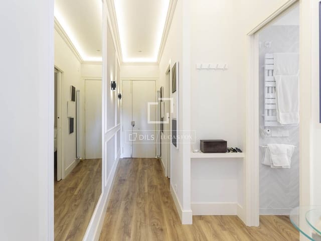 2 soveværelse Lejlighed til leje i Madrid by - € 3.900 (Ref: 9847834)