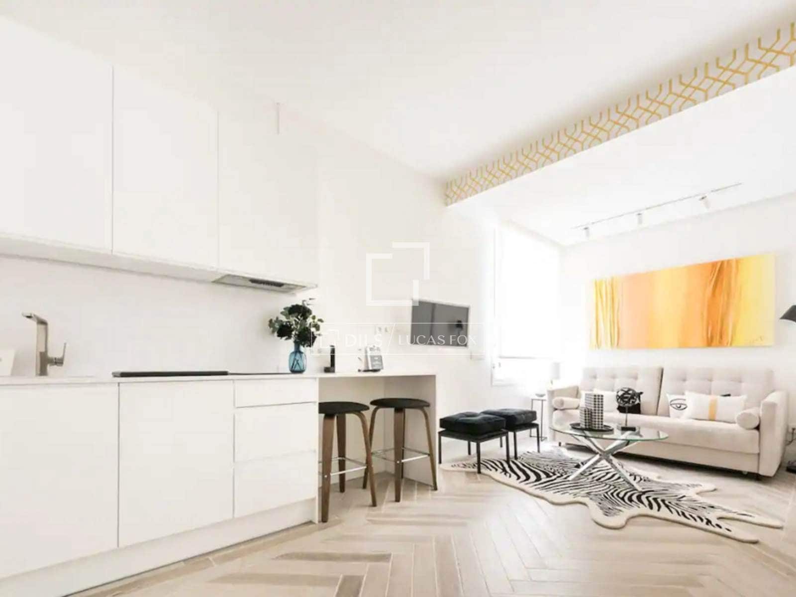 1 Zimmer Apartment zu vermieten in Madrid Stadt - 1.350 € (Ref: 9847835)