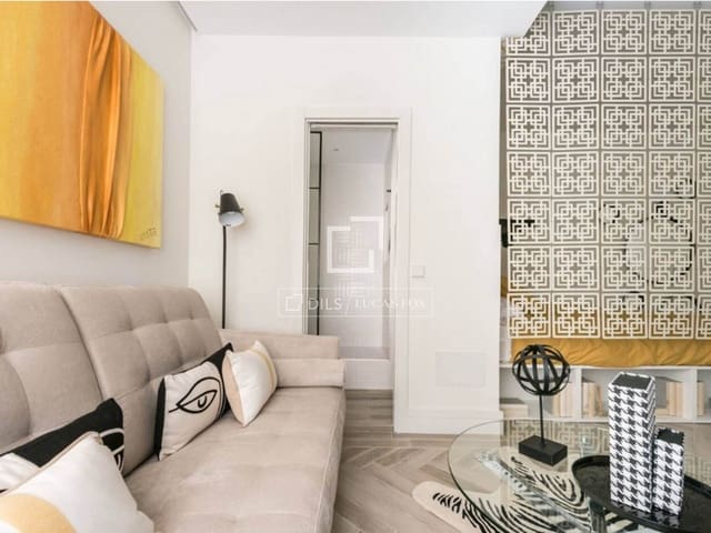 1 soveværelse Lejlighed til leje i Madrid by - € 1.350 (Ref: 9847835)