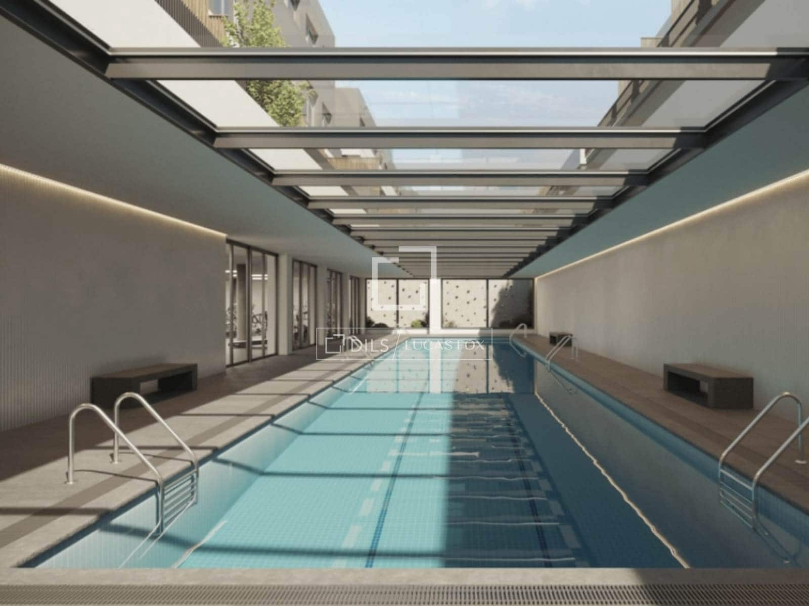 1 Zimmer Apartment zu vermieten in Madrid Stadt mit Pool Garage - 1.200 € (Ref: 9847836)