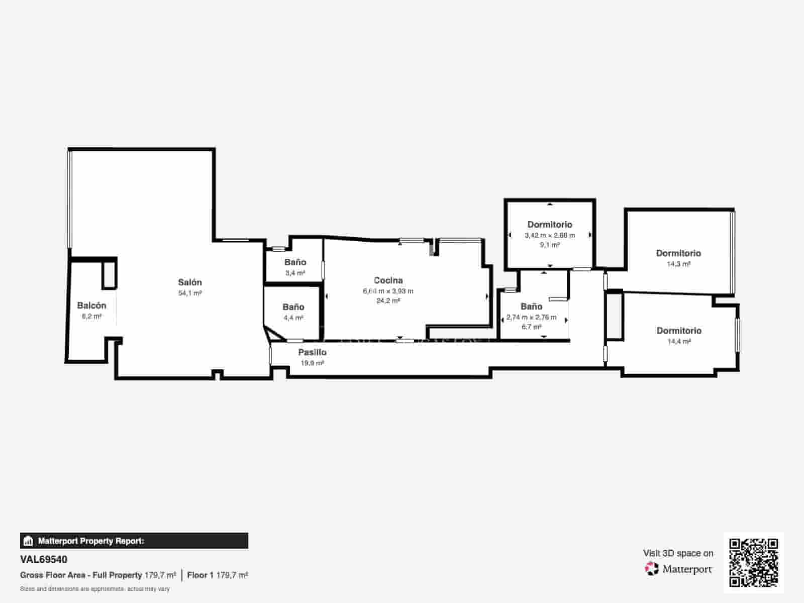 3 bedroom Apartment for rent in Valencia city - € 2,900 (Ref: 9848397)