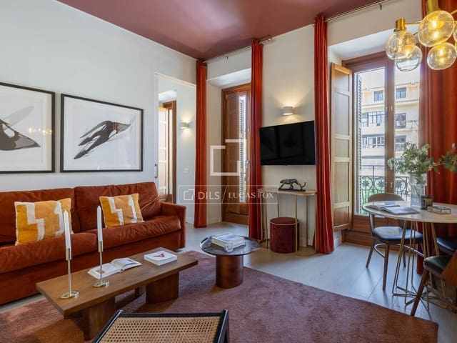 2 soveværelse Lejlighed til leje i Madrid by - € 3.300 (Ref: 9848399)