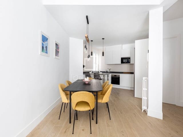 4 soveværelse Lejlighed til leje i Madrid by - € 3.150 (Ref: 9849825)