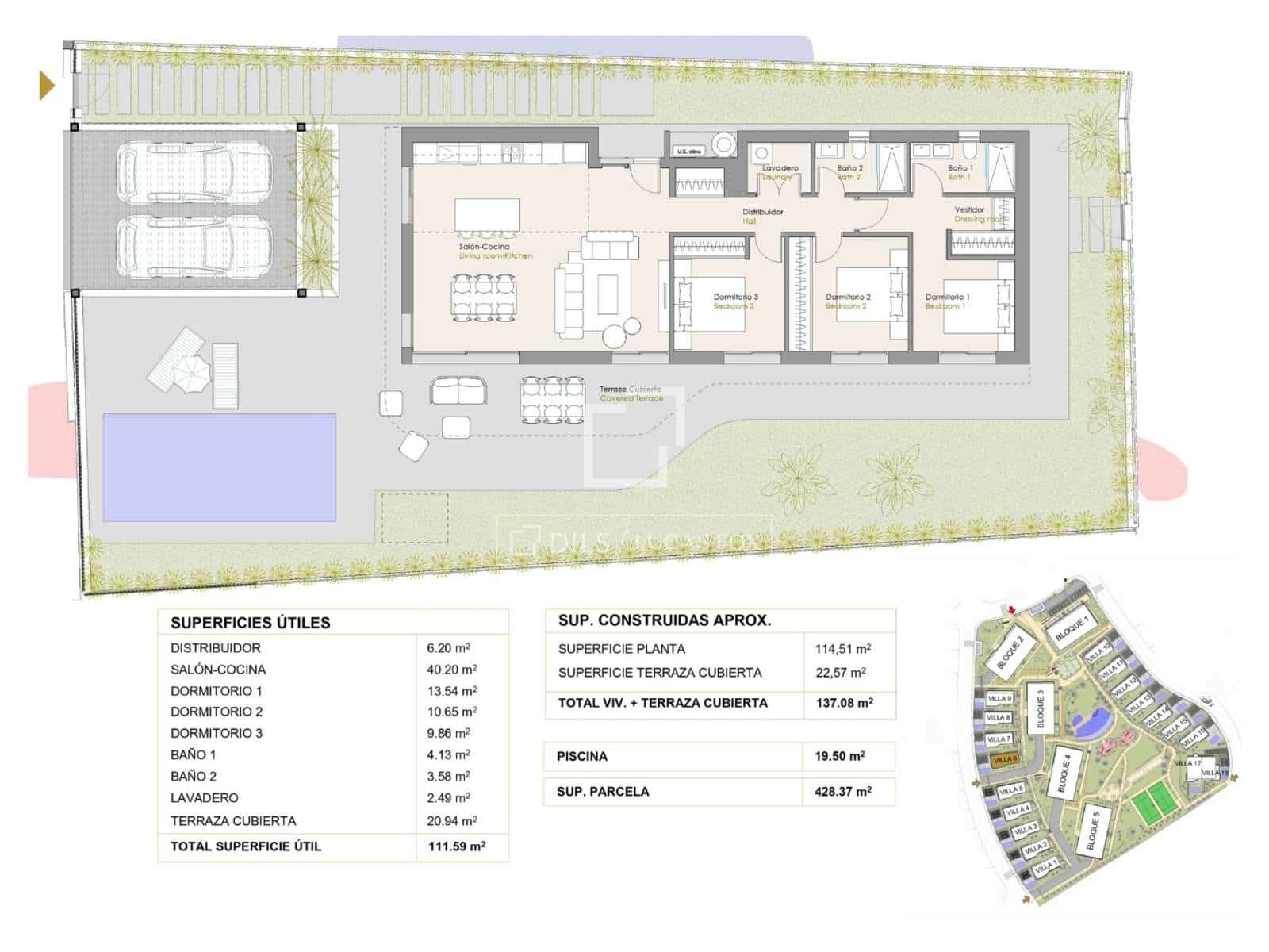 3 chambre Villa/Maison à vendre à Finestrat avec piscine garage - 690 000 € (Ref: 9850051)