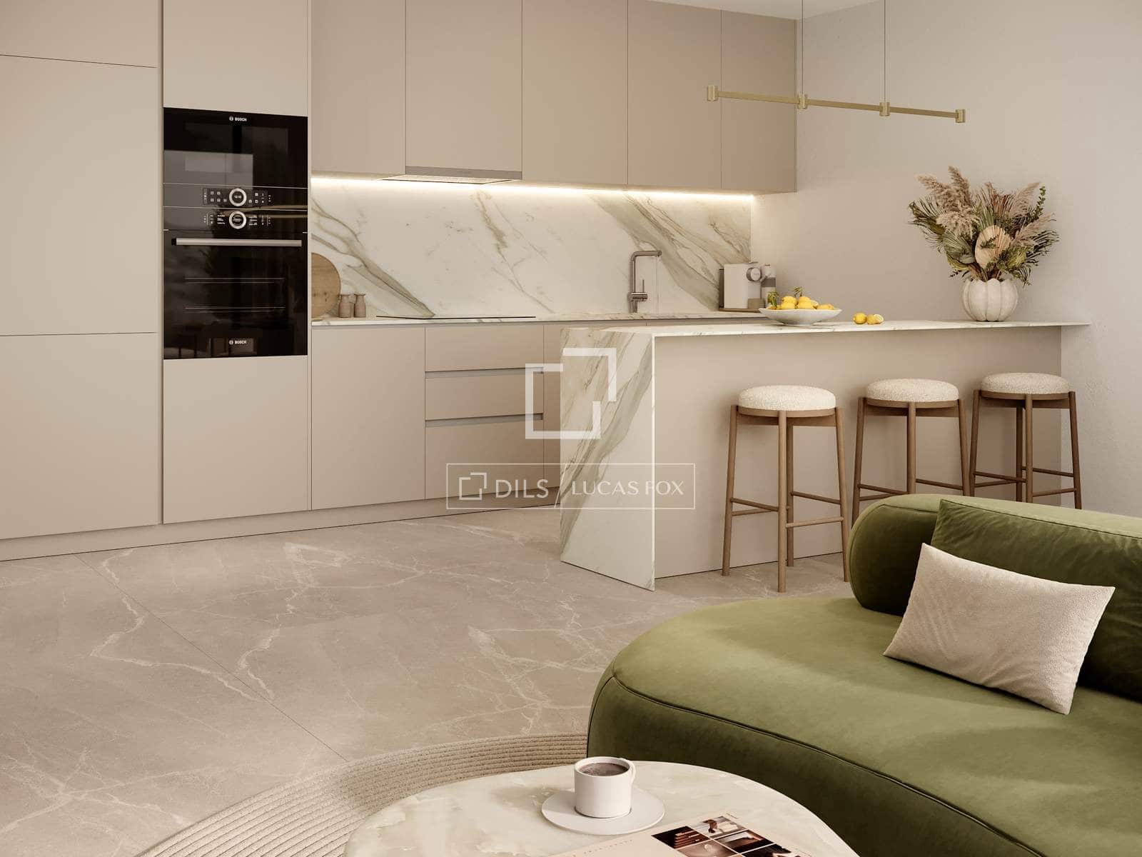 2 bedroom Apartment for sale in Finestrat with pool garage - € 450,000 (Ref: 9850052)