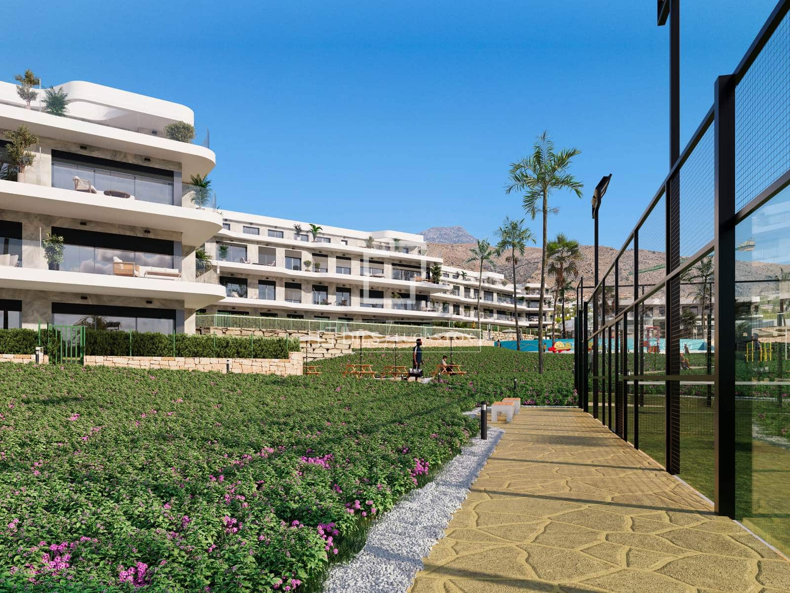 2 bedroom Apartment for sale in Finestrat with pool garage - € 450,000 (Ref: 9850052)