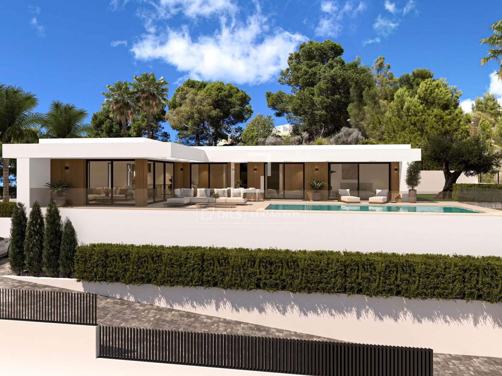 3 sovrum Villa till salu i Calpe / Calp med pool garage - 899 000 € (Ref: 9850058)