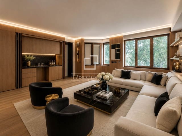 2 soveværelse Lejlighed til salg i Recoletos, Madrid by med garage - € 1.590.000 (Ref: 9850458)