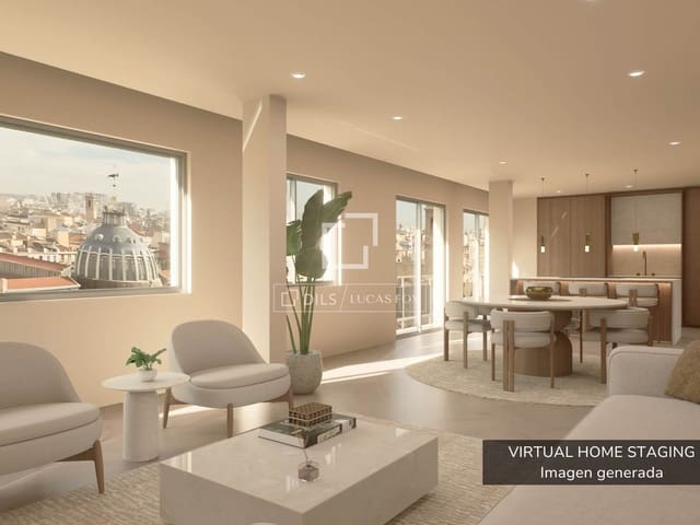 4 makuuhuone Huoneisto myytävänä paikassa Valencia kaupunki - 1 650 000 € (Ref: 9850463)