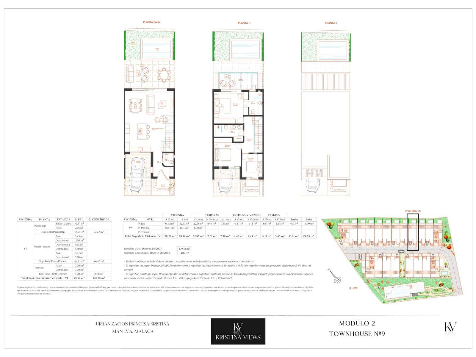 3 soverom Villa til salgs i Manilva med svømmebasseng - € 620 000 (Ref: 9850468)