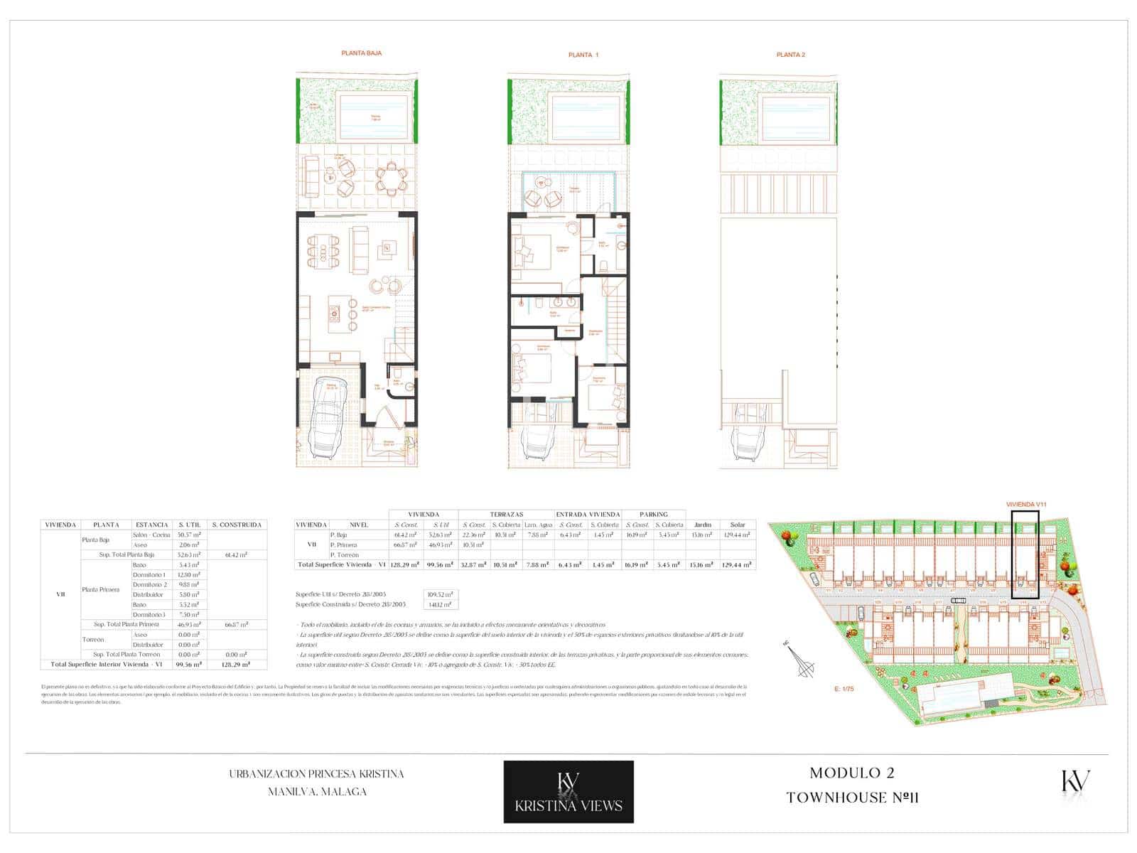 3 soverom Villa til salgs i Manilva med svømmebasseng - € 625 000 (Ref: 9850470)