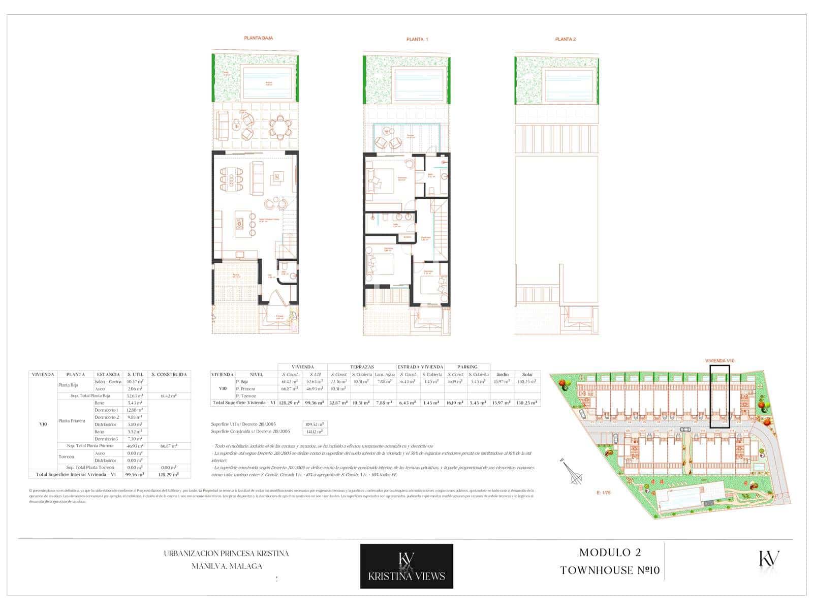 3 soverom Villa til salgs i Manilva med svømmebasseng - € 625 000 (Ref: 9850471)