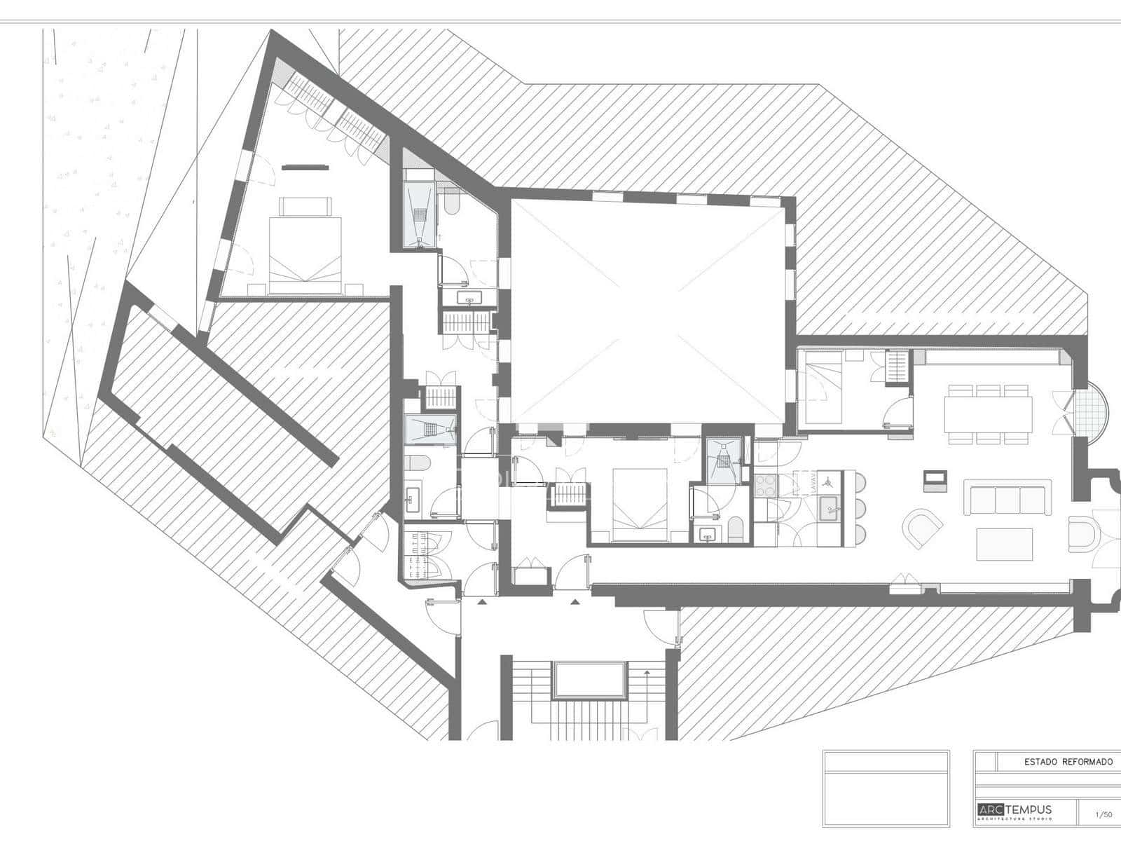 3 Zimmer Apartment zu verkaufen in Madrid Stadt - 1.799.000 € (Ref: 9850561)
