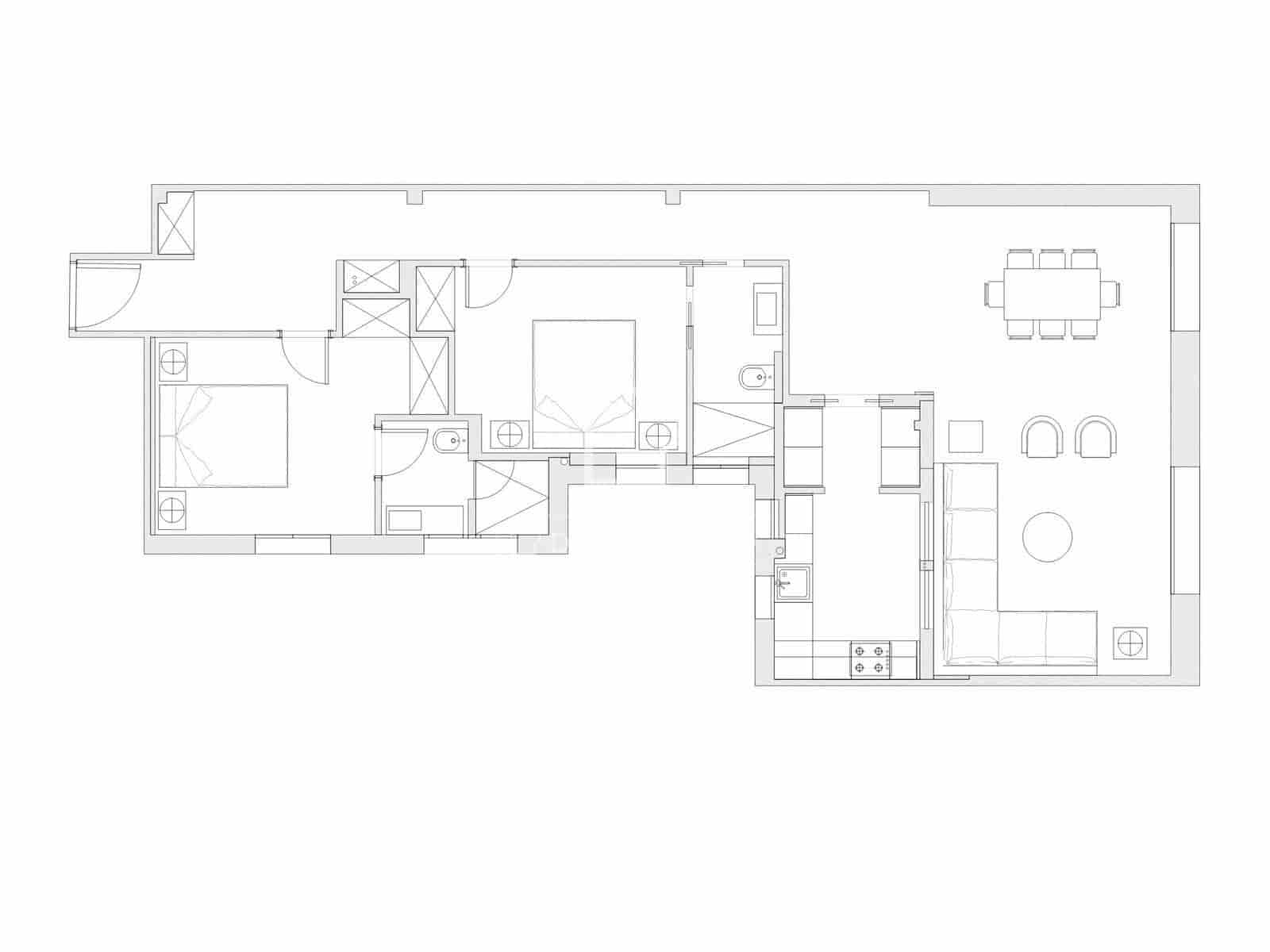 2 soverom Leilighet til salgs i Madrid by - € 1 390 000 (Ref: 9850564)
