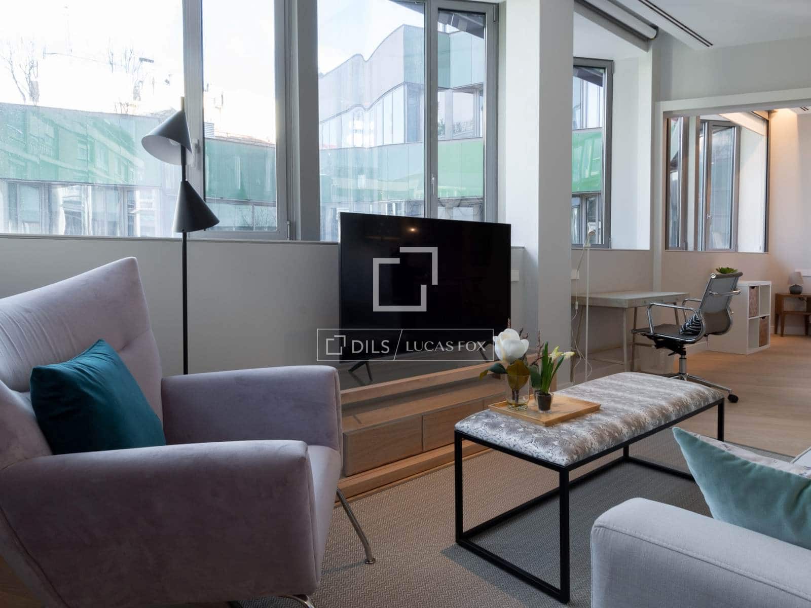 1 soveværelse Lejlighed til leje i Madrid by - € 3.400 (Ref: 9850568)