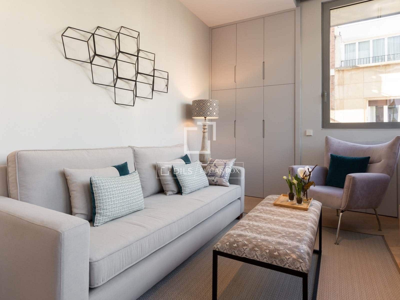 1 soveværelse Lejlighed til leje i Madrid by - € 3.400 (Ref: 9850568)