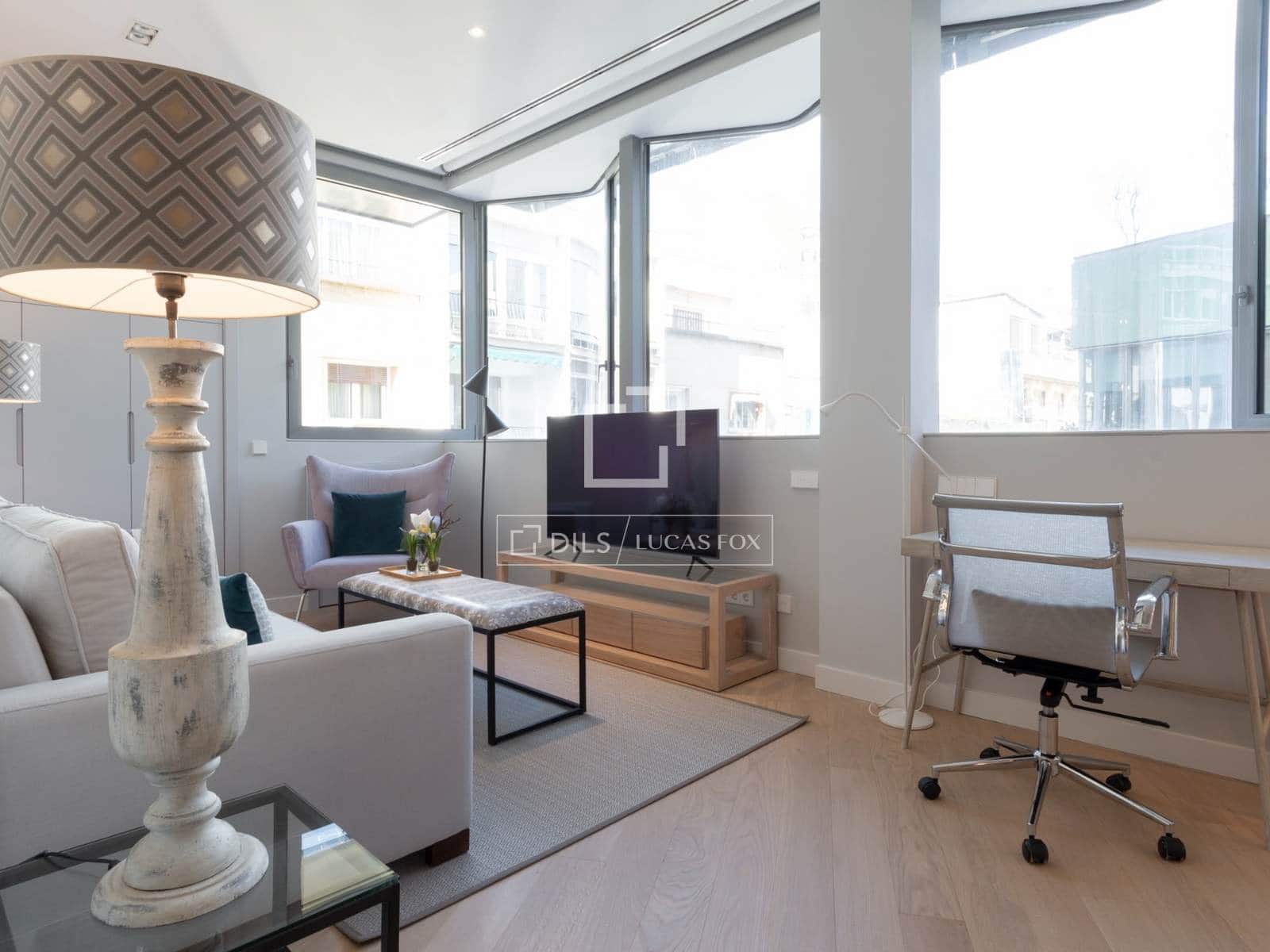 1 soveværelse Lejlighed til leje i Madrid by - € 3.400 (Ref: 9850568)