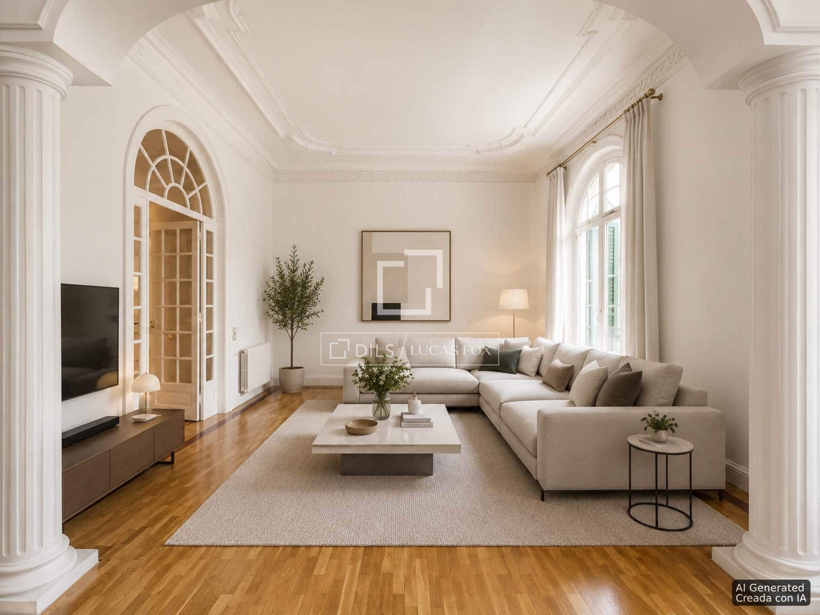 5 soveværelse Lejlighed til salg i Barcelona by med swimmingpool - € 1.990.000 (Ref: 9854560)