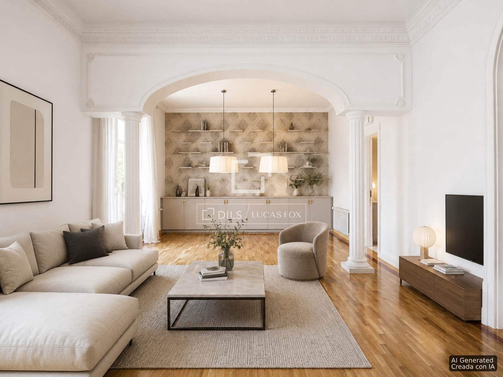 5 soveværelse Lejlighed til salg i Barcelona by med swimmingpool - € 1.990.000 (Ref: 9854560)