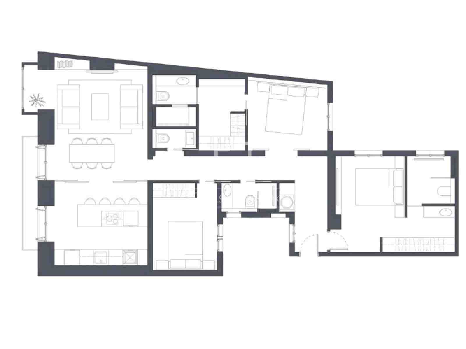 3 soverom Leilighet til salgs i Madrid by - € 1 575 000 (Ref: 9854561)