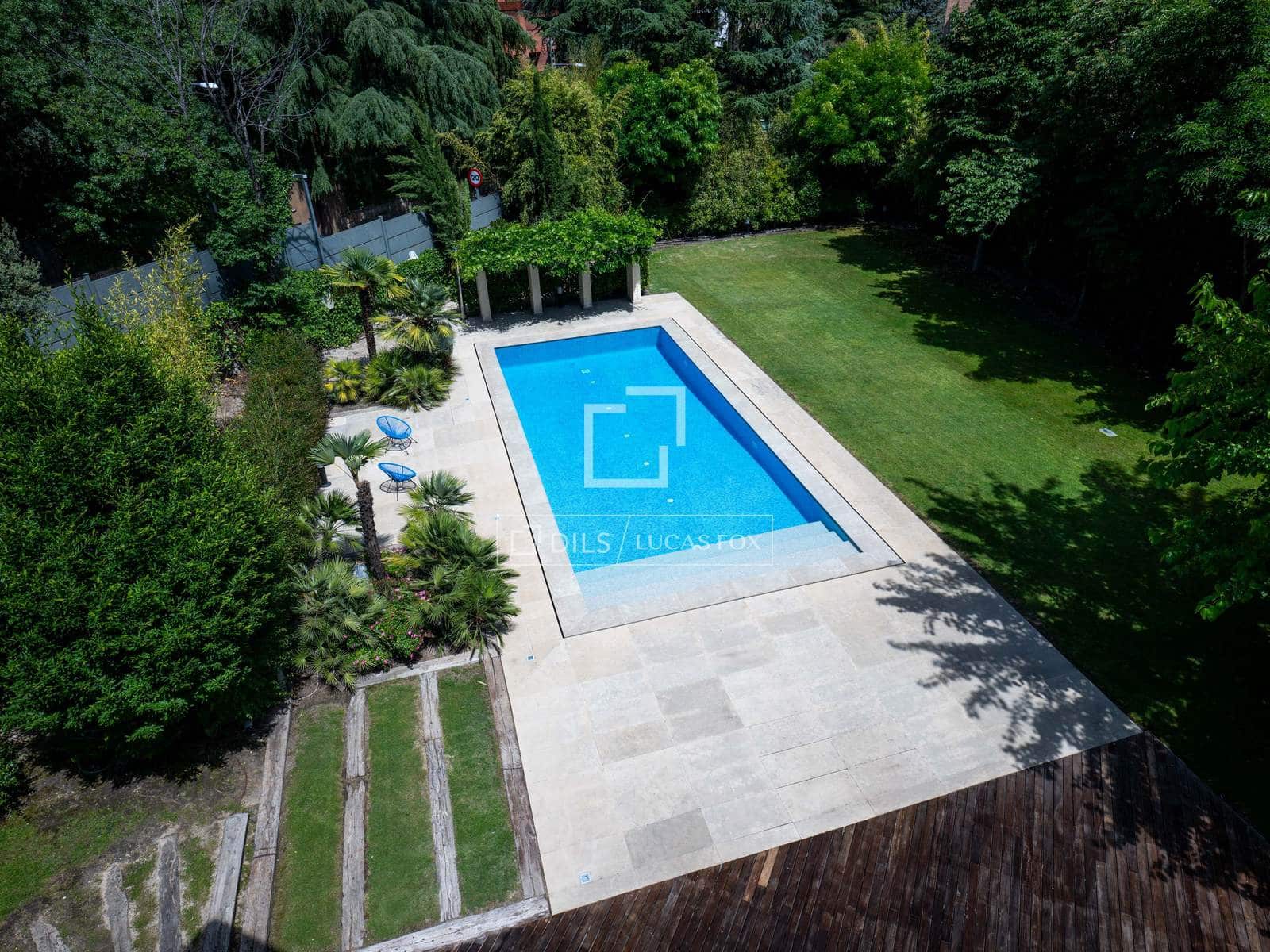 7 soveværelse Villa til leje i Madrid by med swimmingpool garage - € 15.000 (Ref: 9858606)