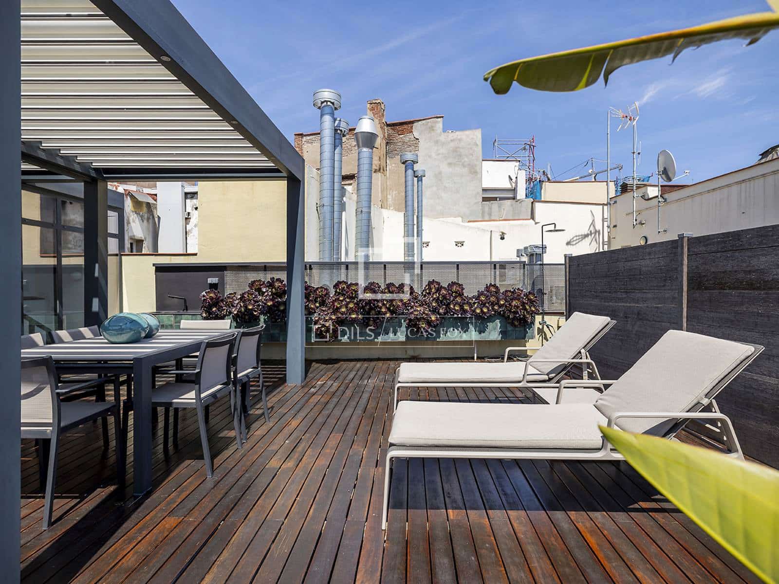 2 bedroom Penthouse for rent in Barcelona city - € 3,000 (Ref: 9860938)