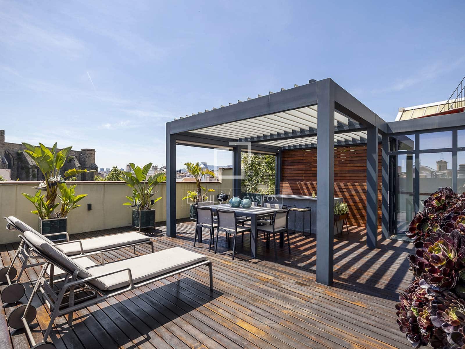 2 bedroom Penthouse for rent in Barcelona city - € 3,000 (Ref: 9860938)