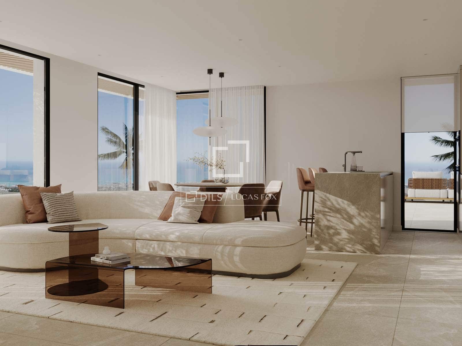 3 quarto Penthouse para venda em Mijas com piscina garagem - 1 229 600 € (Ref: 9861238)