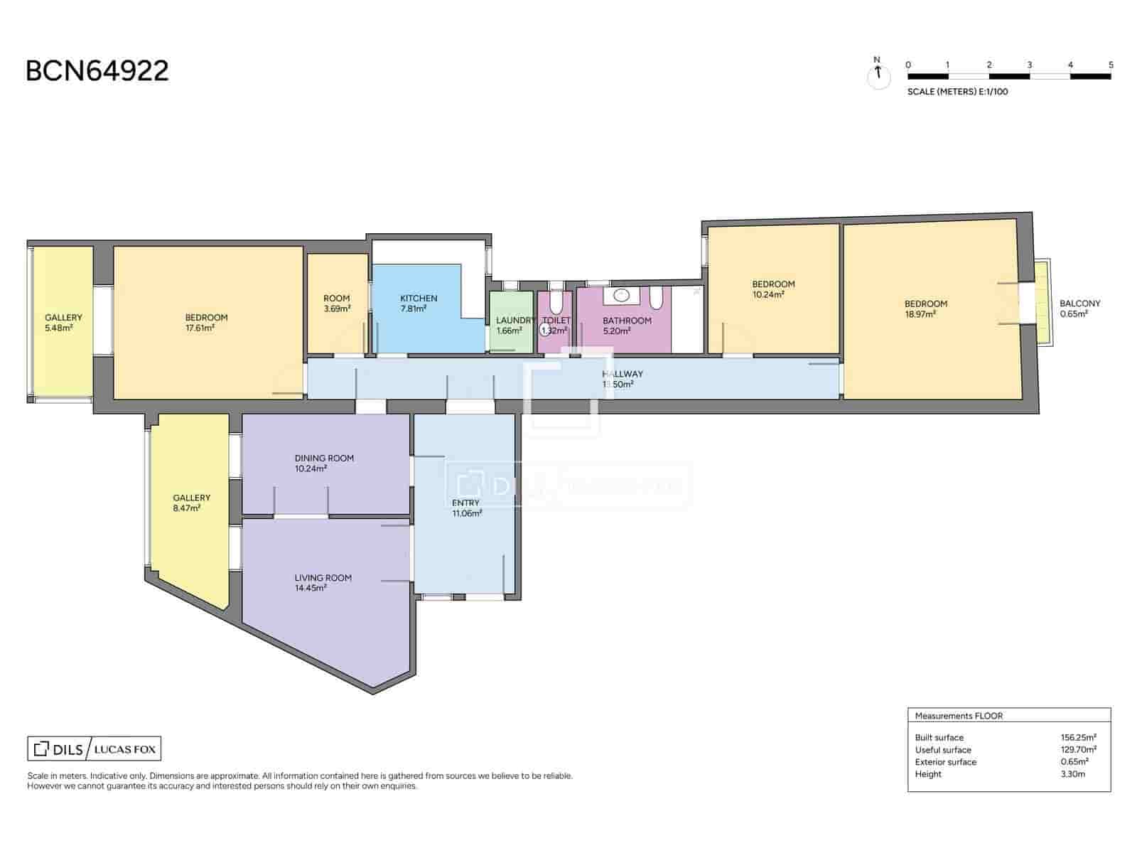 4 sypialnia Apartament na sprzedaż w Miasto Barcelona - 675 000 € (Ref: 9862449)